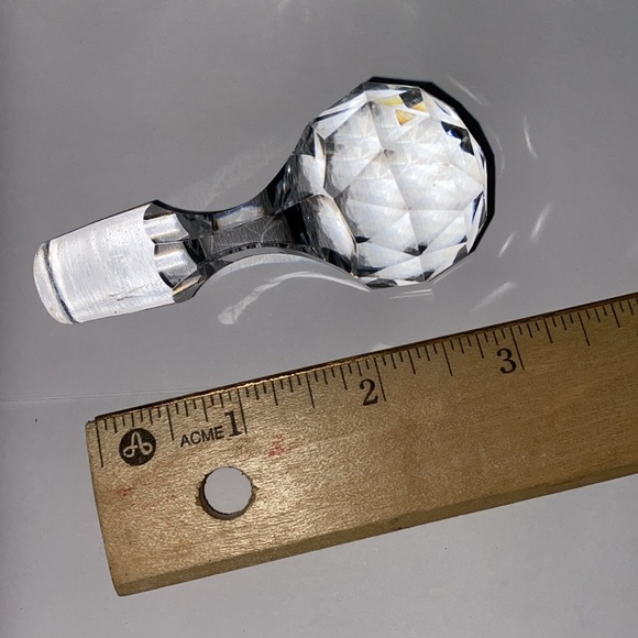 Cut crystal glass cruet. Beautiful. Mint condition. - Picture 4 of 12